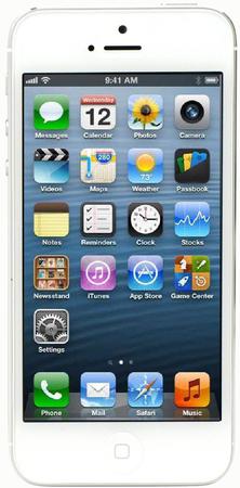 Смартфон Apple iPhone 5 32Gb White & Silver - Дзержинский